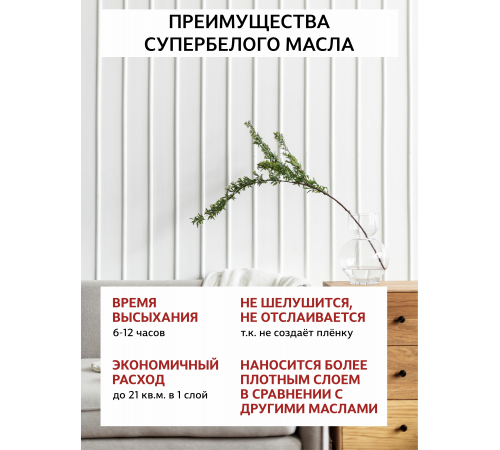 Заказать Универсальное масло СУПЕРБЕЛОЕ WOOD&HOUSE Серия ПРОФИ в Петропавловске-Камчатском, Камчатский край